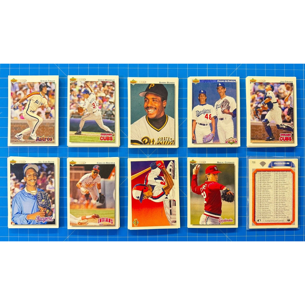 Lot of 94 Upper Deck Baseball Cards 1991 Barry Bonds - Gradable